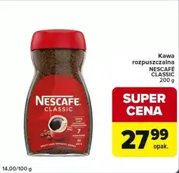 Globi Kawa rozpuszczalna NESCAFE CLASSIC oferta