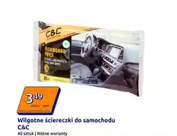 Action Wilgotne ściereczki do samochodu C&C oferta