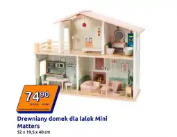 Action Drewniany domek dla lalek Mini Matters oferta