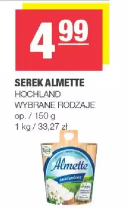SPAR mini Serek almette hochland oferta