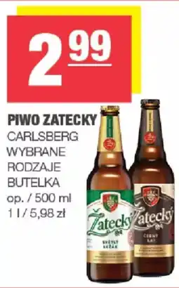 SPAR mini Piwo zatecky carlsberg oferta