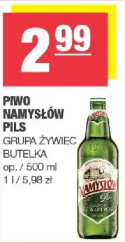 SPAR mini Piwo namysłów pils grupa żywiec oferta