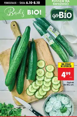 Biedronka Ogórek 1 szt. Go Bio oferta