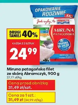 Biedronka Miruna patagońska filet ze skórą Abramczyk oferta