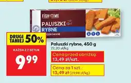 Biedronka Paluszki rybne Fish Time oferta