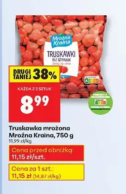 Biedronka Truskawka mrożona Mrożna Kraina, 750 g oferta