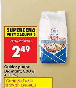 Biedronka Cukier puder Diamant 500 g oferta