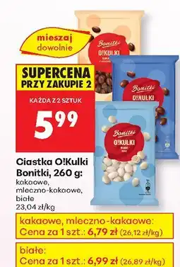 Biedronka Ciastka O!Kulkiki Bonitki, 260 g oferta