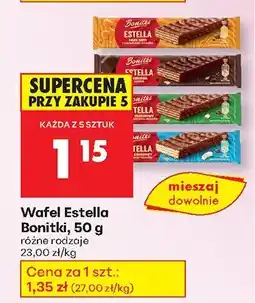 Biedronka Wafel Estella Bonitki, 50 g oferta
