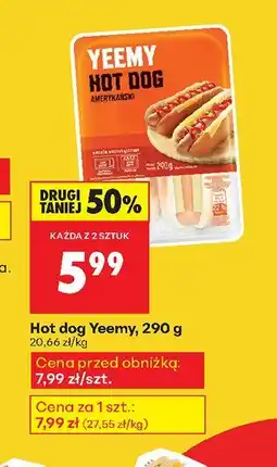 Biedronka Hot dog Yeemy, 290 g oferta