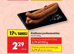 Biedronka Kiełbasa podwawelska Biedronka oferta