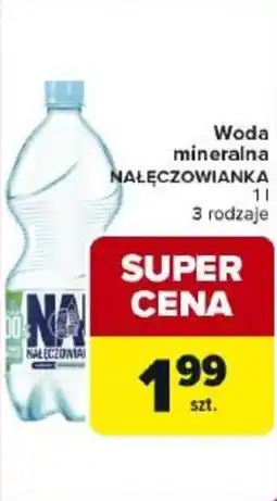 Carrefour Express Woda mineralna NAŁĘCZOWIANKA oferta