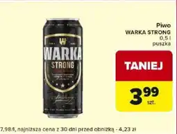Carrefour Express Piwo WARKA STRONG oferta