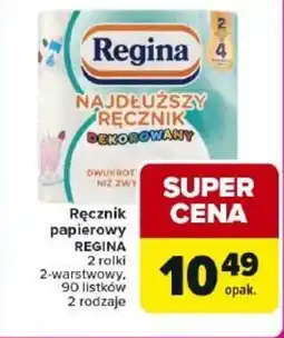 Carrefour Express Ręcznik papierowy REGINA oferta