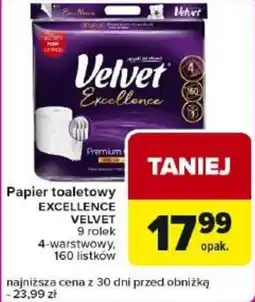 Carrefour Express Papier toaletowy EXCELLENCE VELVET oferta