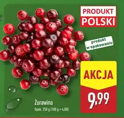 ALDI Żurawina Aldi oferta