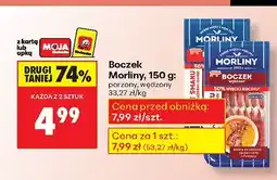 Biedronka Boczek parzony Morliny oferta
