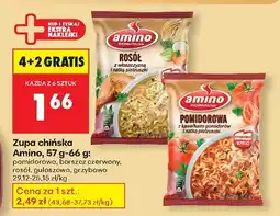 Biedronka Zupa chińska pomidorowa Amino oferta