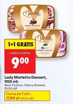 Biedronka Lody Dessert Beza Pavlova Marletto oferta