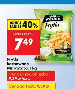 Biedronka Frytki karbowane 1 kg Mr. Potato oferta