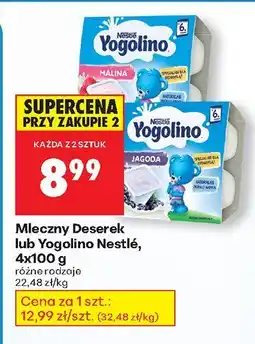 Biedronka Mleczny deserek 4-pak Nestlé oferta