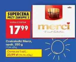 Biedronka Czekoladki Merci Storck oferta