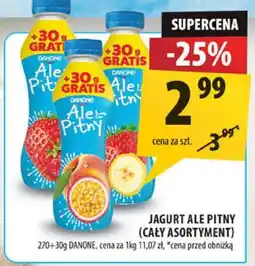 Arhelan Jogurt Ale Pitny Danone oferta