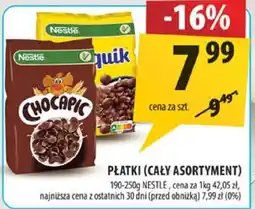Arhelan Płatki Nestle Chocapic/Nesquik 190-250g oferta