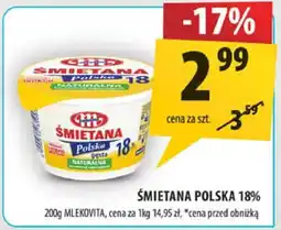 Arhelan Śmietana Polska 18% Mlekovita oferta