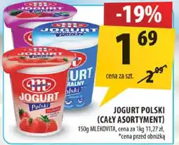 Arhelan Jogurt Polski Mlekovita oferta