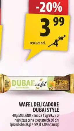 Arhelan Wafel Delicadore Dubai style 40g Millano oferta