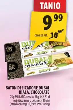 Arhelan Baton Delicadore Dubai biała, chocolate 70g Millano oferta