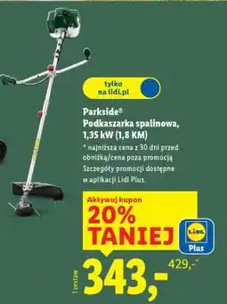 Lidl Parkside Podkaszarka spalinowa, 1,35 kW (1,8 KM) oferta