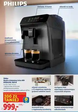 Lidl Philips Ekspres ciśnieniowy Series 800 EP0824/00 oferta
