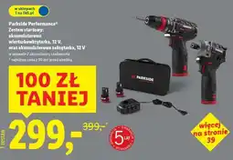 Lidl Parkside Performance Zestaw startowy oferta