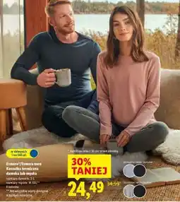 Lidl Esmara/Esmara men Koszulka termiczna damska lub męska oferta