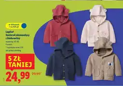 Lidl Lupilu Sweterek niemowlęcy z biobawełny oferta