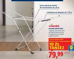 Lidl Vileda Suszarka uniwersalna oferta