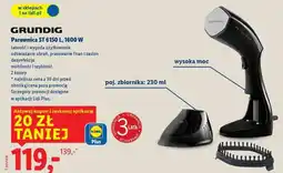 Lidl Grundig Parownica ST 6150 L, 1600 W oferta