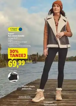 Lidl Buty zimowe damskie oferta
