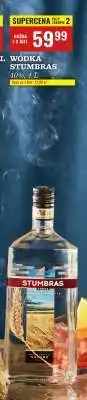 Biedronka WÓDKA STUMBRAS oferta