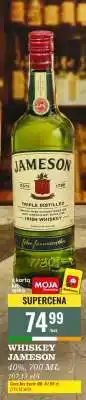 Biedronka WHISKEY JAMESON 40%, 700 ML oferta