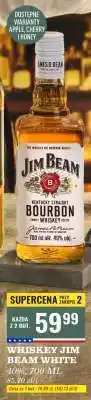 Biedronka WHISKEY JIM BEAM WHITE oferta