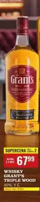 Biedronka WHISKY GRANT'S TRIPLE WOOD 40%, 1 l oferta