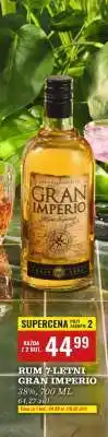 Biedronka RUM 7-LETNI GRAN IMPERIO oferta