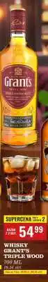 Biedronka WHISKY GRANT'S TRIPLE WOOD 700 ML oferta
