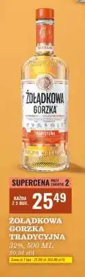 Biedronka Żołądkowa Gorzka Tradycyjna oferta