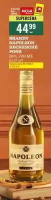 Biedronka BRANDY NAPOLEON RECHERCHÉ PONS oferta