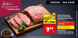 Biedronka Szynka wieprzowa bez kości pakowana próżniowo Kraina Mięs oferta