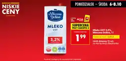Biedronka Mleko UHT 3,2%, Mleczna Dolina oferta